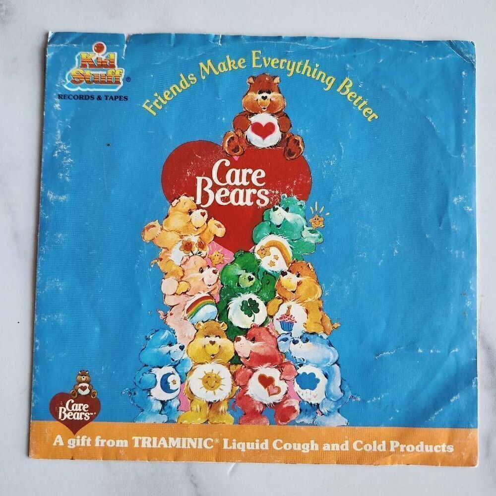Care bears friends make everything better children's musics record Triaminic pro